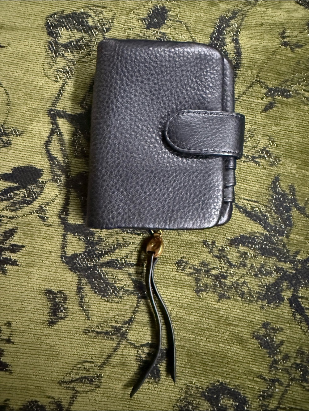 HOBO black leather wallet